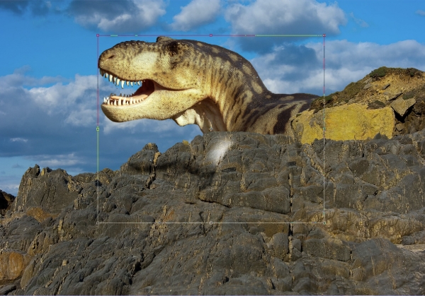 Creation of Mount Dino: Step 3